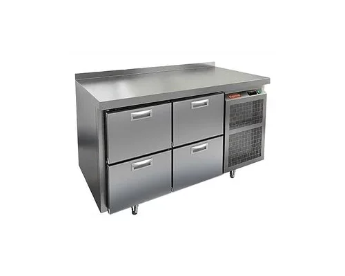BN 22/BT стол охл. (-10-18), 4 ящика, 1390х500х850мм, HICOLD RUS