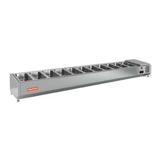 VRTO 2280 1/3 витрина охл. настольная, открытая, 2280х385х248 мм, HICOLD RUS