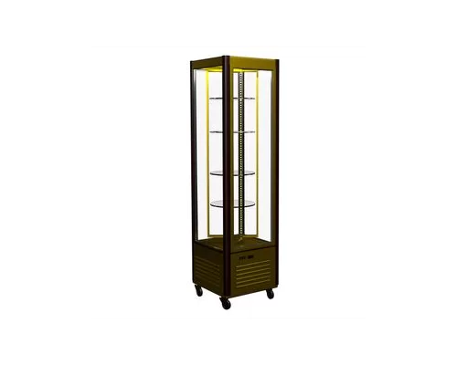 Шкаф холодильный D4 VM 400-2 (R400Cвр Сarboma Люкс) (0109-0102 (коричнево-золотой))