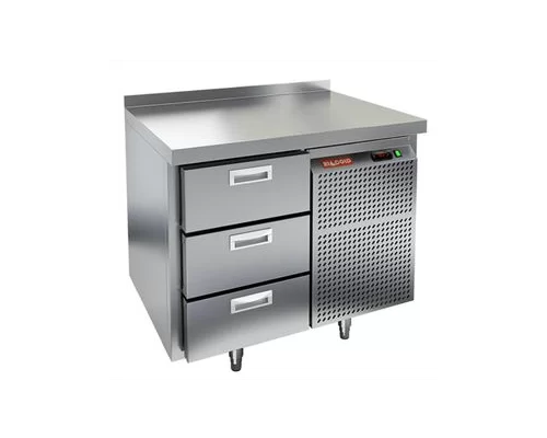 GN 3/BT стол охл.(-10-18), 3 ящика, 900х700х850мм, HICOLD RUS