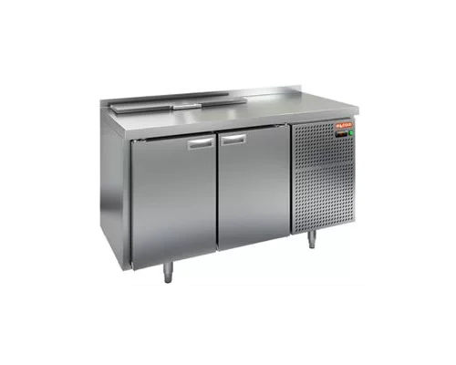 SL1-11GN (1/3) стол для салатов охл.(+2+10), 2 двери, 1390х700х850мм, HICOLD RUS