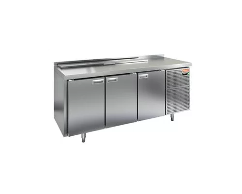 SL1-111GN (1/3) стол для салатов  охл.(+2+10), 3 двери, 1835х700х850мм, HICOLD RUS