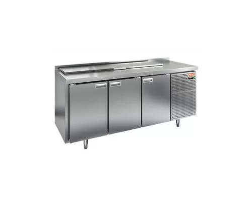 SL2-111GN (1/6) стол для салатов охл.(+2+10), 3 двери, 1835х700х850мм, HICOLD RUS
