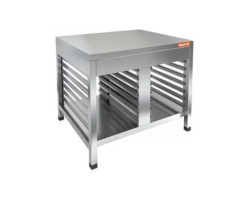 НППКР ОТКРЫТАЯ НИЗКАЯ подставка под пароконвект. RATIONAL (850х730х720), HICOLD RUS