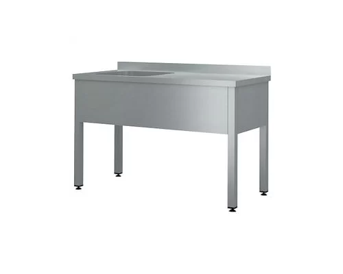 Ванна моечная ВМП Ш 2 (L=1000 S=600 H=850 G=300)