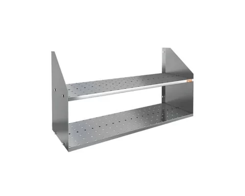 НПД-10/4 П полка настен. двойная с перфорацией, HICOLD RUS