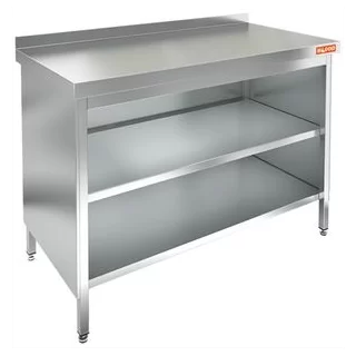 НСЗО-12/6Б стол закрытый с 3-х сторон с бортом (1200х600х850), HICOLD RUS