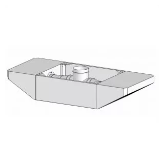 Зонт для конвейерной печи RoboChef 460 ТТМ RL010131