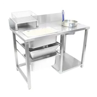 Стол для панировки с ручным просеиванием ROBOLABS SR-P1-120