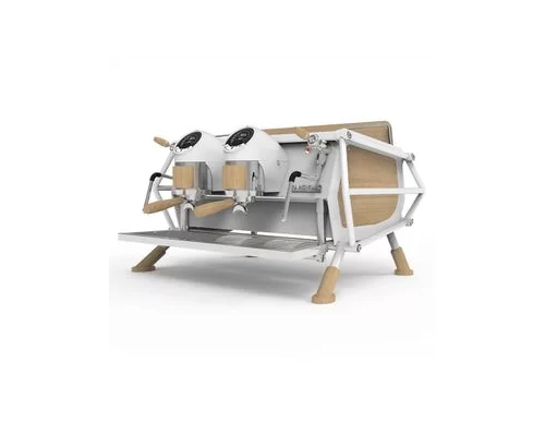 Кофемашина Sanremo Café Racer 2 гр. 220В автомат white and wood