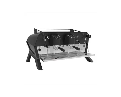 Кофемашина Sanremo F18 SB 2 высокие гр. чёрная матовая