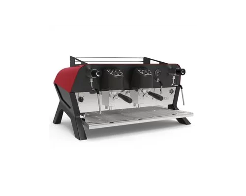 Кофемашина Sanremo F18 SB 2 высокие гр. черно-красная