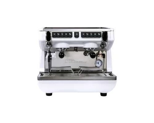 Кофемашина-автомат Appia Life Compact 2Gr V 220V, 2 группы (выс.), бойлер 7.5л, белая, экономайзер