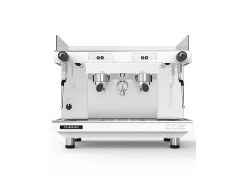 Кофемашина Sanremo Zoe SAP (полуавтомат) 2 высокие гр. белая