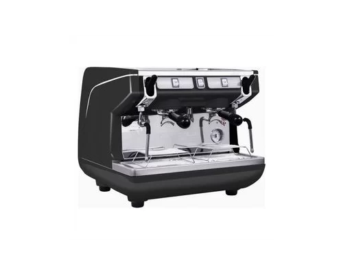 Кофемашина Appia Life Compact 2Gr S 220V black+economizer+high groups, 2 группы (выс.), бойлер 7.5л, черная, экономайзер