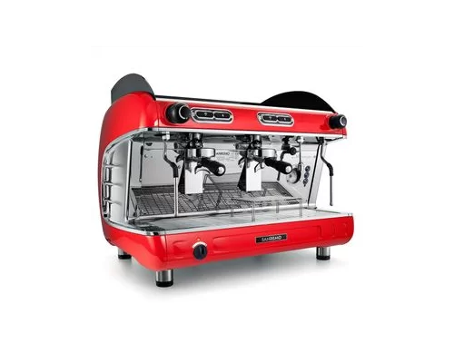 Кофемашина Sanremo Verona SAP (полуавтомат) 2 высокие гр. красная