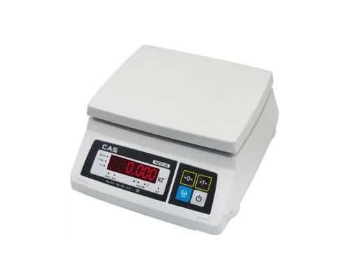 Весы электронные CAS SW-II-02DD (двойной дисплей)