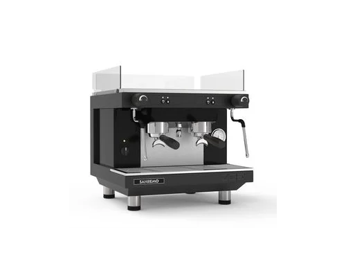 Кофемашина Sanremo Zoe Kompact SAP (полуавтомат) 2 гр. чёрная