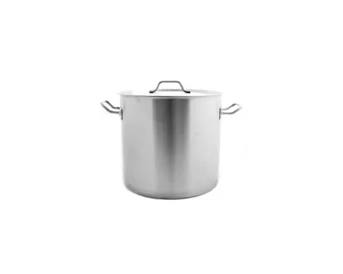 Кастрюля нерж с тройным дном 450x450мм объем 71,5L с дв.ручками, 101308 (Viatto)