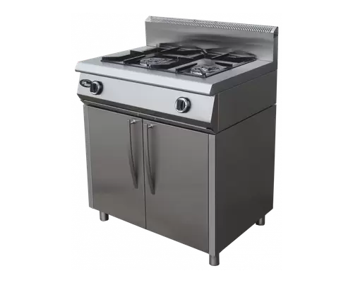 Плита газовая Ф2ПГ/600 2 профессиональные горелки класса Heavy Duty, арт.50037