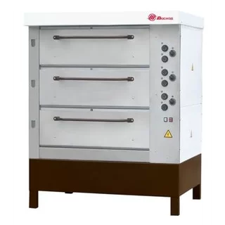 Печь хлебопекарная ХПЭ-750/3 (нерж.) в обрешетке