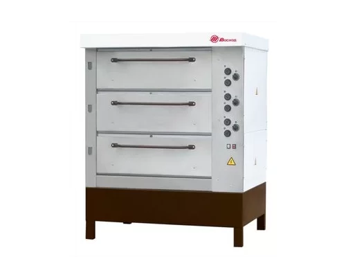 Печь хлебопекарная ХПЭ-750/3 (нерж.) в обрешетке В708