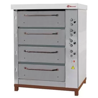 Печь хлебопекарная ХПЭ-750/4, нержавеющая, в обрешетке
