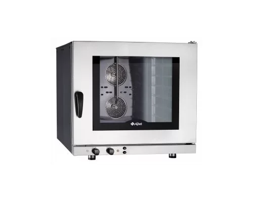 Конвекционная печь КЭП-6Э (6 ур. 400х600 мм, камера-эмаль, эл/механика, без противней) бок. панели эмалир., арт. 11000019526