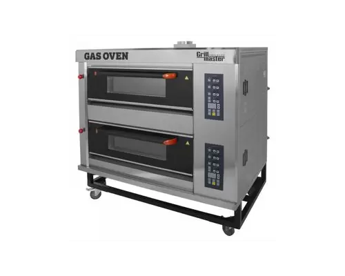 Шкаф пекарский подовый газовый ШЖГ/2 (+400C) (4 противня, с пароувл.), арт. 13086