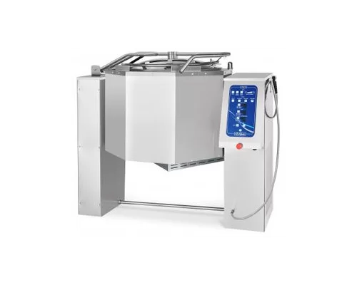 Котел пищеварочный опрокидывающийся КПЭМ-200-ОМ2 с миксером (200 л, 120°С, пар.рубашка, програм управл, цельнотянутый сосуд) арт. 11000019728
