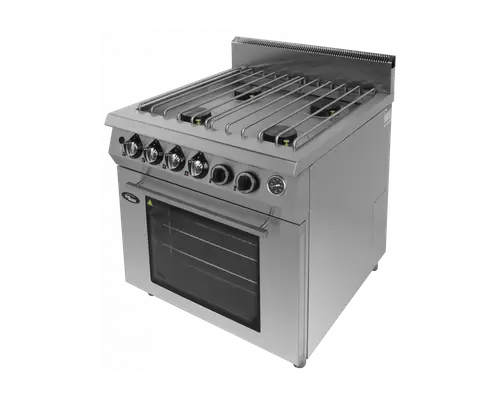 Плита газовая с духовкой Ф4ПДГ/900 (решетка из н/стали), арт.50030