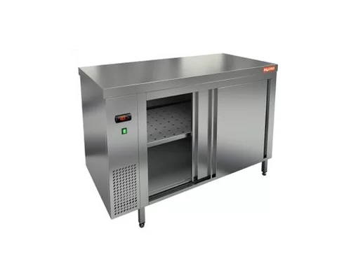 TS 12 GN O (1200x700x850) тепловой стол-купе островной, HICOLD RUS