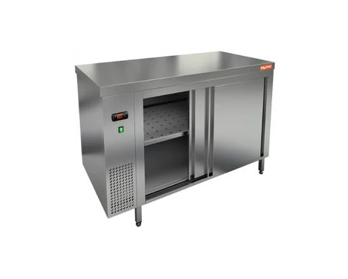 TS 14 GN O (1400x700x850) тепловой стол-купе островной, HICOLD RUS