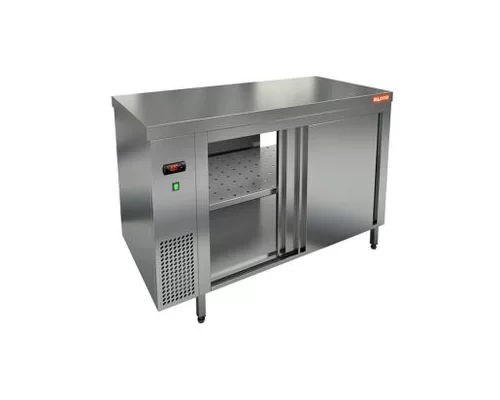 TS T 12 SN O (1200x600x850) тепловой стол-купе сквозной островной, HICOLD RUS