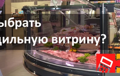 Выбор холодильных витрин для магазинов и ресторанов