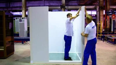 Сборка холодильной камеры МариХолодМаш